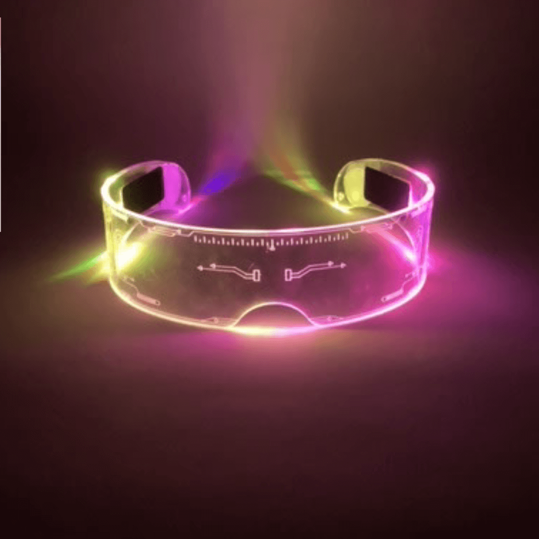 Gafas con visera LED, gafas iluminadas para cosplay, festivales rave, bares  de Halloween, fiestas y clubes – Los mejores productos en la tienda online  Joom Geek